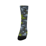 blueberry pattern Crew Socks