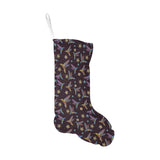 Hummingbird Pattern Print Design 04 Christmas Stocking