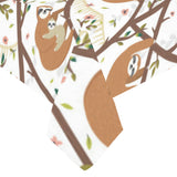 Sloths hanging on the tree pattern Tablecloth