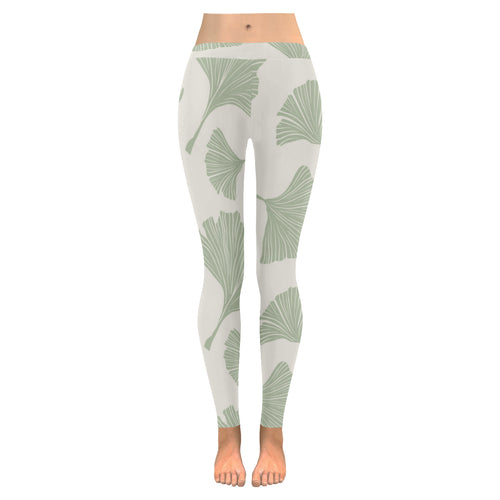Ginkgo leaves pattern Women's Legging Fulfilled In US