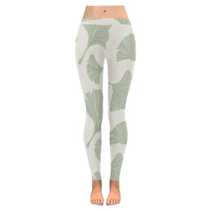 Ginkgo leaves pattern Women's Legging Fulfilled In US