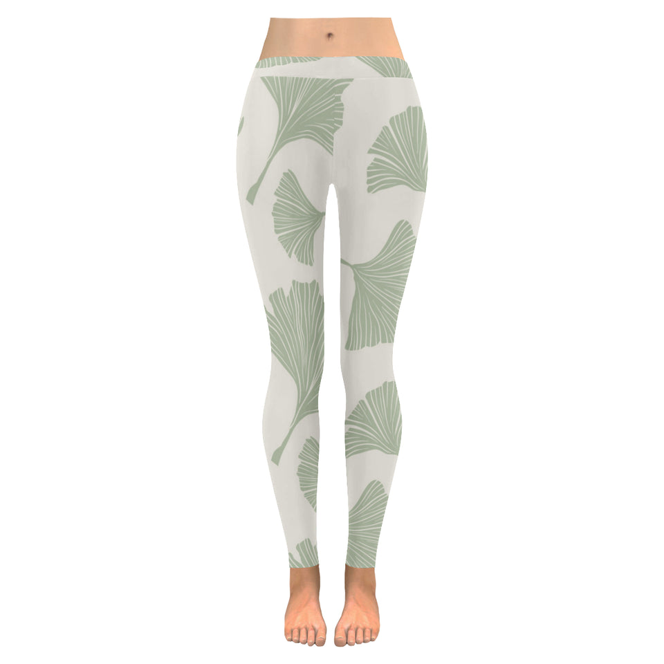 Ginkgo leaves pattern Women's Legging Fulfilled In US