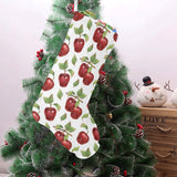 Red apples pattern Christmas Stocking