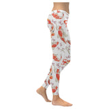 Watercolor fancy carp pattern Women's Legging Fulfilled In US