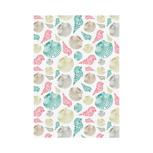 Colorful shell pattern House Flag Garden Flag