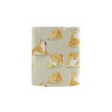 Cute fat shiba inu dog pattern Morphing Mug Heat Changing Mug