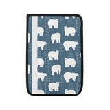 polar bear mother her child pattern Car Seat Belt Cover