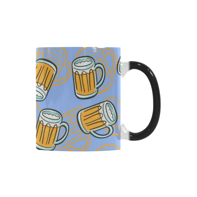 Beer pattern Morphing Mug Heat Changing Mug