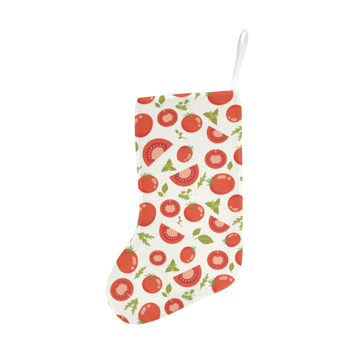 Tomato pattern Christmas Stocking