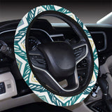 zigzag  chevron paint design pattern Car Steering Wheel Cover