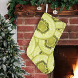 Sliced kiwi pattern Christmas Stocking