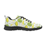 Durian pattern background Women's Sneaker Shoes