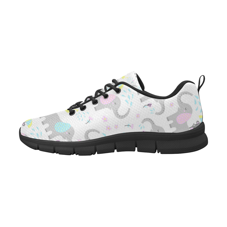 Cute elephant mouse pattern Men's Sneaker Shoes