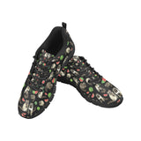 Raccoon watermelon pattern Men's Sneaker Shoes