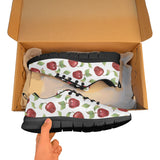 Red apples pattern Men's Sneaker Shoes