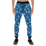 Airplane pattern in the sky Unisex Casual Sweatpants