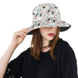 cute mermaid pattern Unisex Bucket Hat