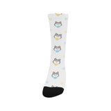Cute Siberian Husky pattern Crew Socks