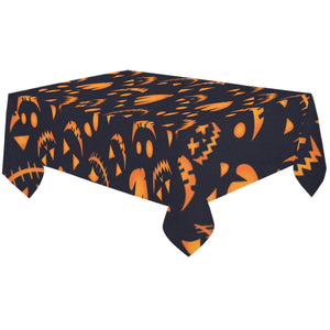 Halloween pattern Pumpkin background Tablecloth