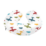 Airplane star cloud colorful U-Shaped Travel Neck Pillow