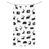 Goat ram pattern Bath Towel