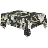 Japanese crane ornament elements Tablecloth