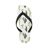 Cute cactus pattern Unisex Flip Flops