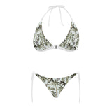 Monkey sloth lemur palm trees pattern Sexy Bikinis Two-Piece Swimsuits