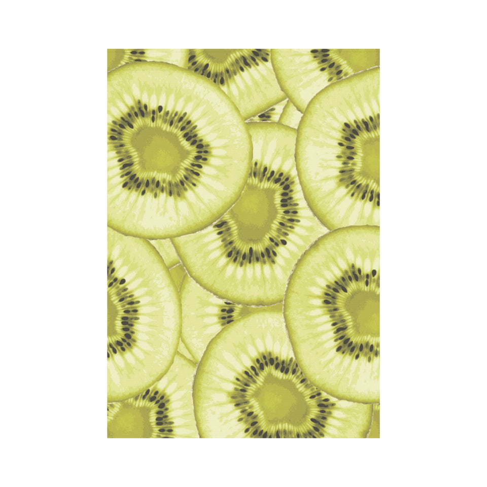 Sliced kiwi pattern House Flag Garden Flag