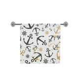 Anchors Rudders pattern Bath Towel