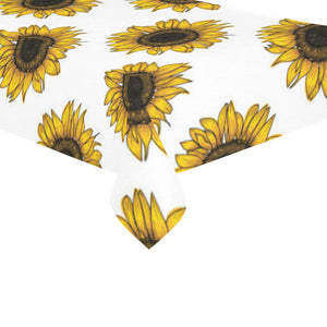 sunflowers design pattern Tablecloth