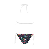 colorful space pattern planet star Sexy Bikinis Two-Piece Swimsuits