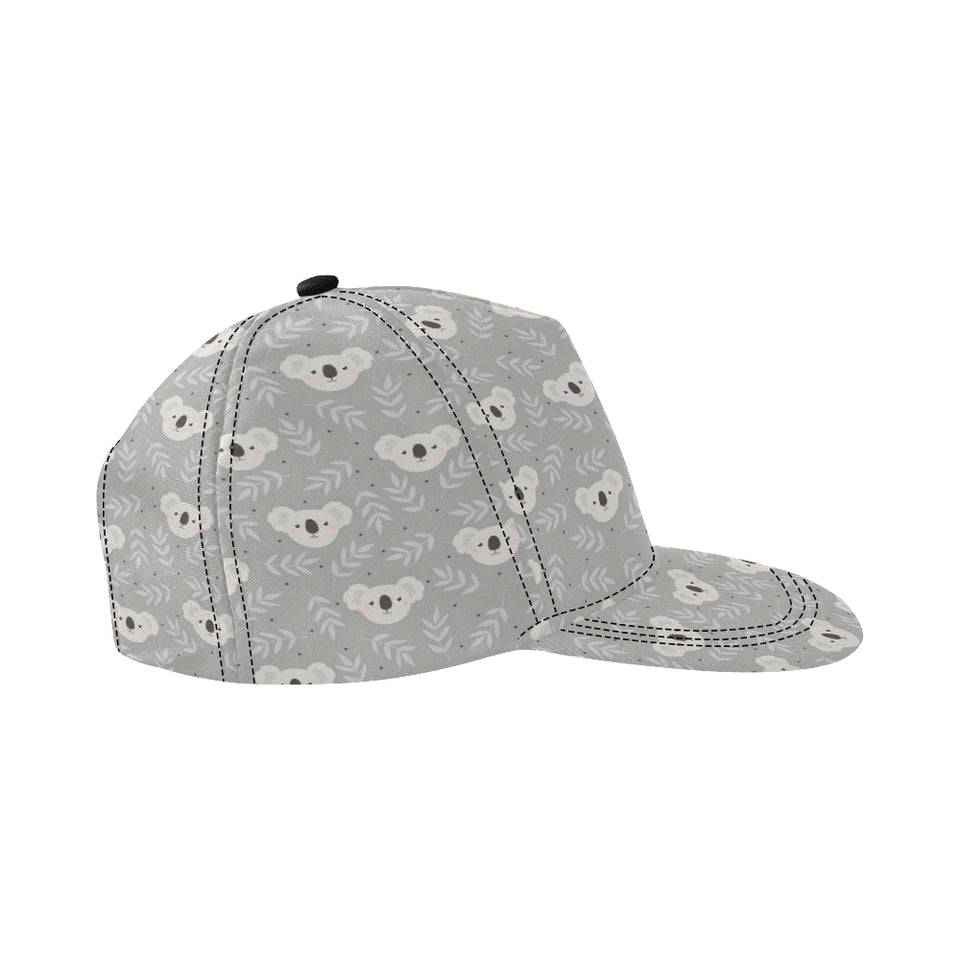 Cute koala leaves pattern All Over Print Snapback Cap