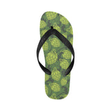 Hop pattern Hop cone background Unisex Flip Flops