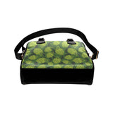 Hop pattern Hop cone background Shoulder Handbag