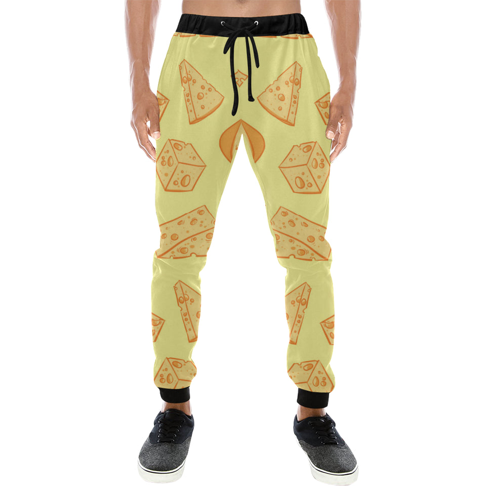 Cheese design pattern Unisex Casual Sweatpants