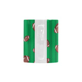 American football ball field background Classical White Mug (Fulfilled In US)
