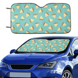 Sandwich Pattern Print Design 03 Car Sun Shade