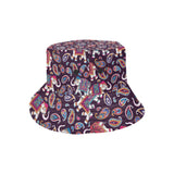 Elephant indian style ornament pattern Unisex Bucket Hat