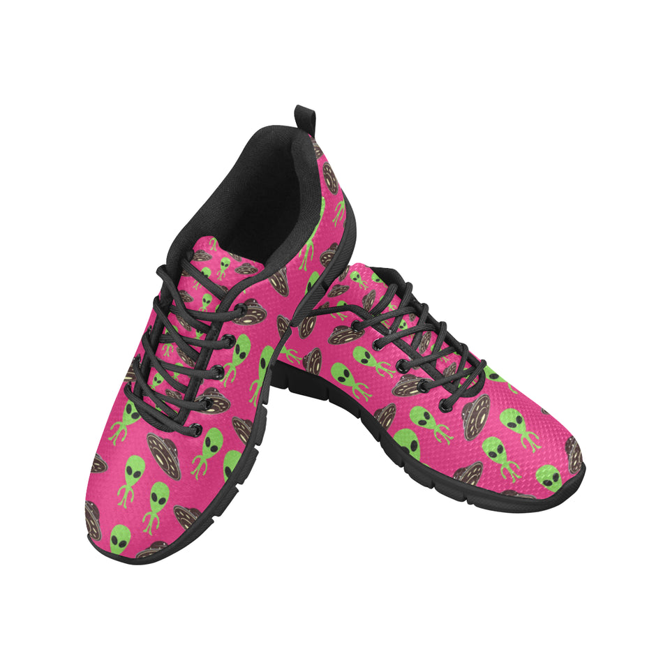 Alien Pattern Print Design 03 Women's Sneaker Shoes