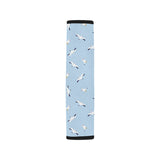Seagull Pattern Print Design 02 Car Seat Belt Cover