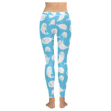 Cute white sea lion seals pattern Women's Legging Fulfilled In US