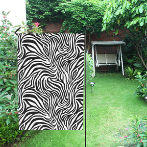 Zebra skin pattern House Flag Garden Flag