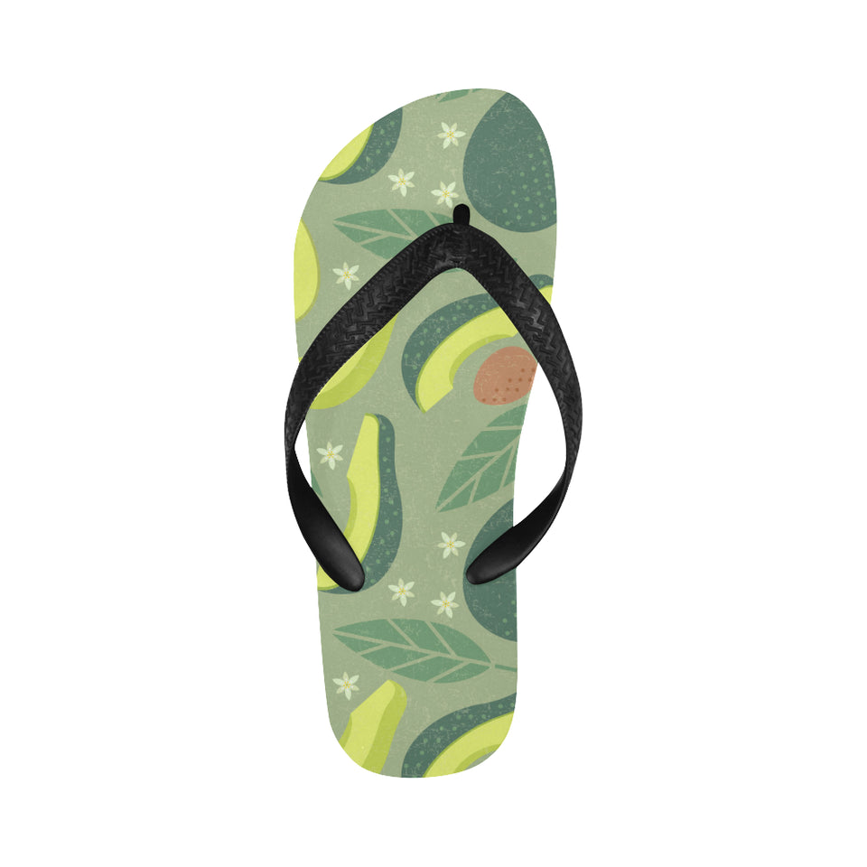 Avocado pattern Unisex Flip Flops