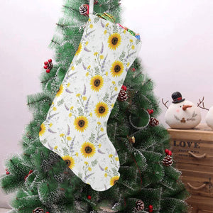 beautiful sunflowers pattern Christmas Stocking
