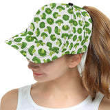 Cute broccoli pattern All Over Print Snapback Cap