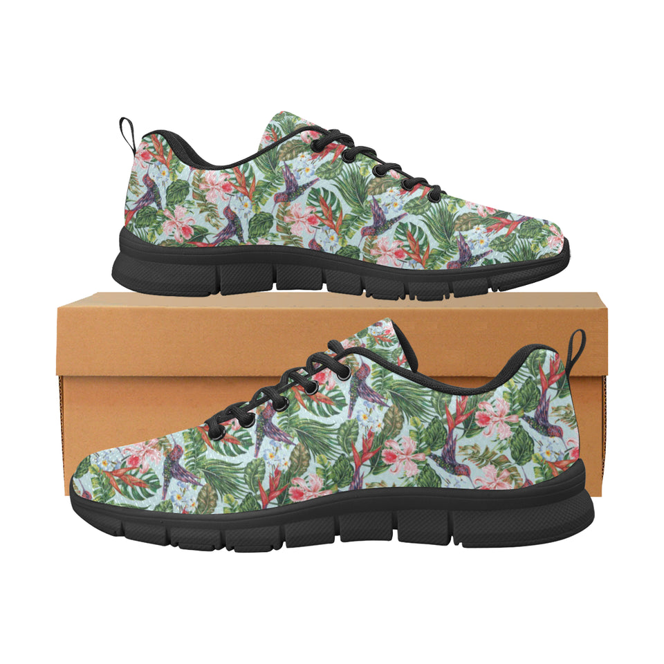 Hummingbird Pattern Print Design 05 Women's Sneaker Shoes
