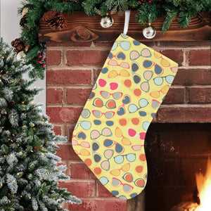 Sun Glasses Pattern Print Design 05 Christmas Stocking