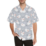 Sweet dreams sheep pattern Men's All Over Print Hawaiian Shirt