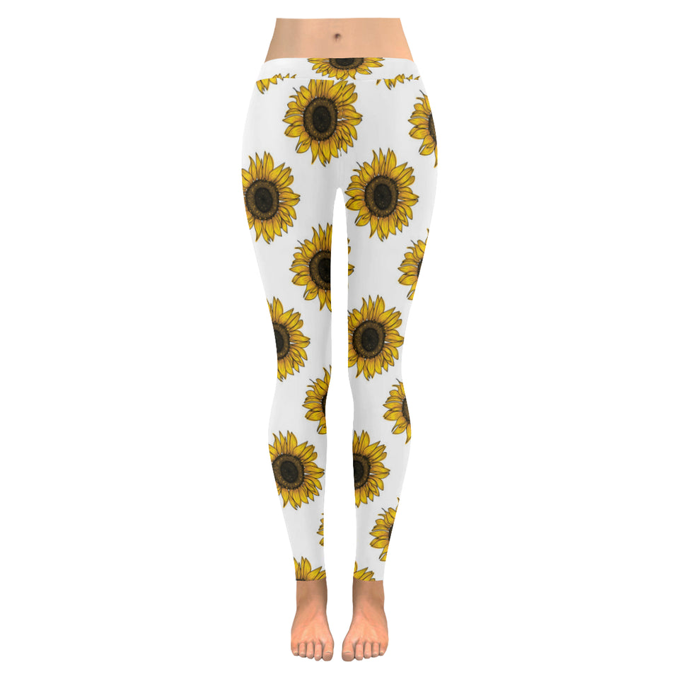 sunflowers design pattern Women's Legging Fulfilled In US